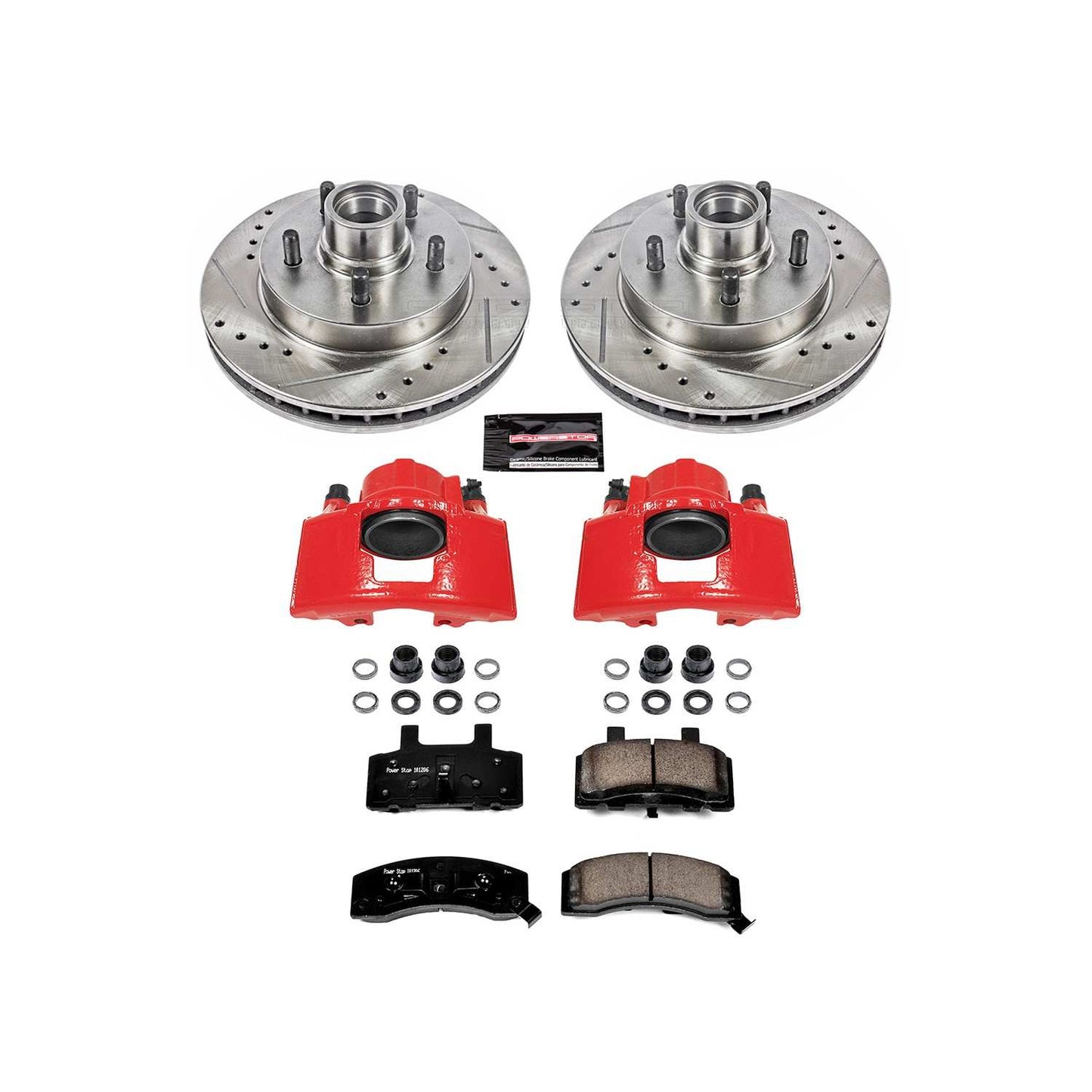 PowerStop Power Stop 98-00 Chevrolet Tahoe Z23 Evolution Kit w/ Calipers - Front KC1991