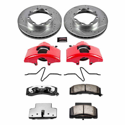 PowerStop Power Stop 90-00 Chevrolet K3500 Front Z36 Truck & Tow Brake Kit w/Calipers KC1992-36