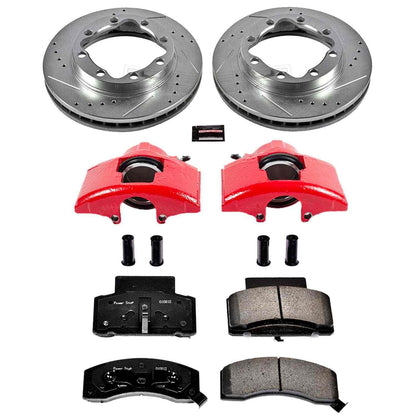 PowerStop Power Stop 90-00 Chevrolet K3500 Z23 Evolution Kit w/ Calipers - Front KC1992