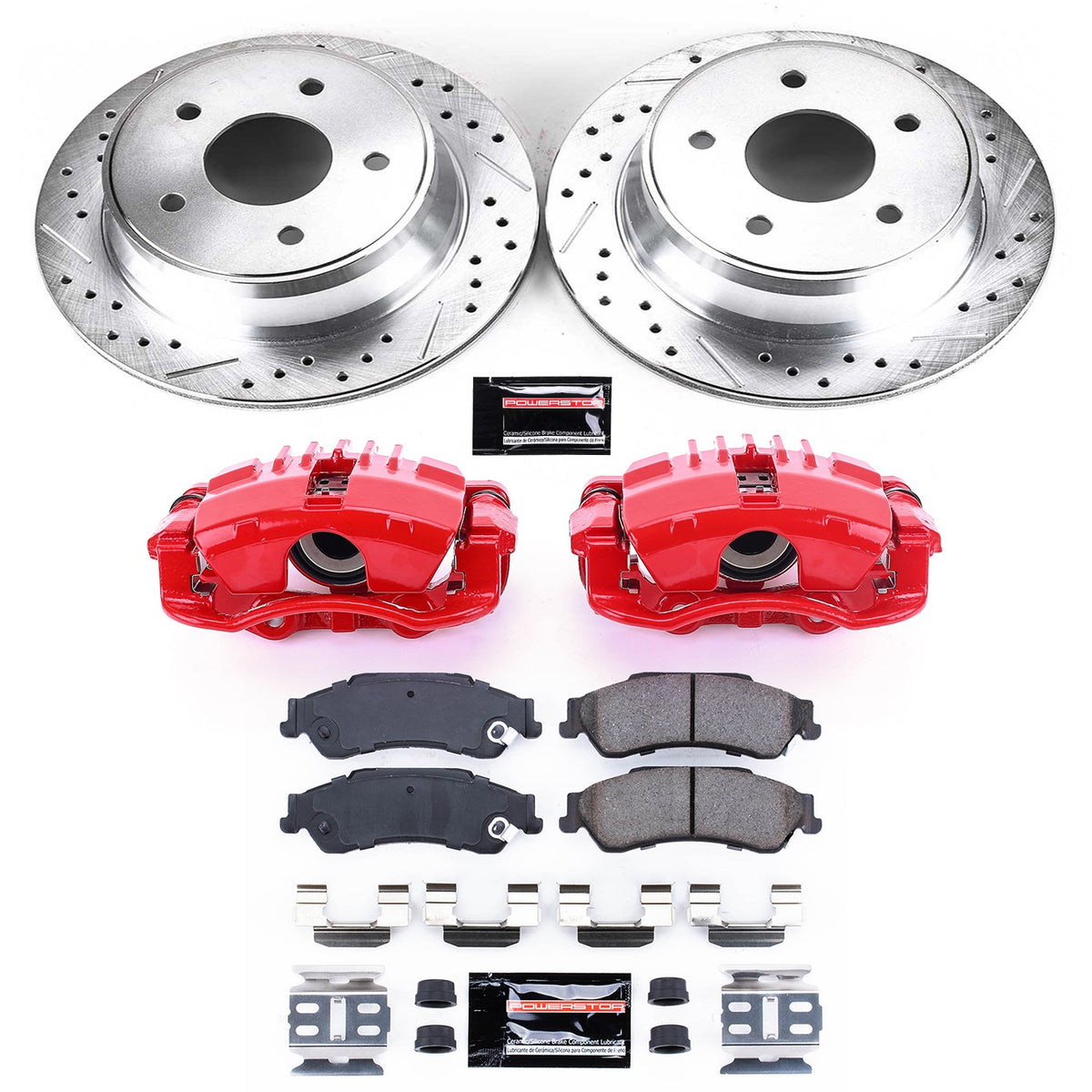 PowerStop Power Stop 97-05 Chevrolet Blazer Z23 Evolution Kit w/ Calipers - Rear KC2003