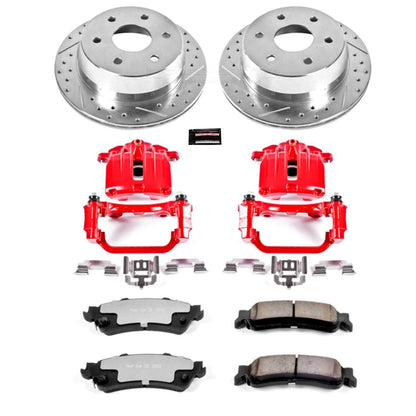 PowerStop Power Stop 03-05 Chevrolet Astro Rear Z36 Truck & Tow Brake Kit w/Calipers KC2018-36