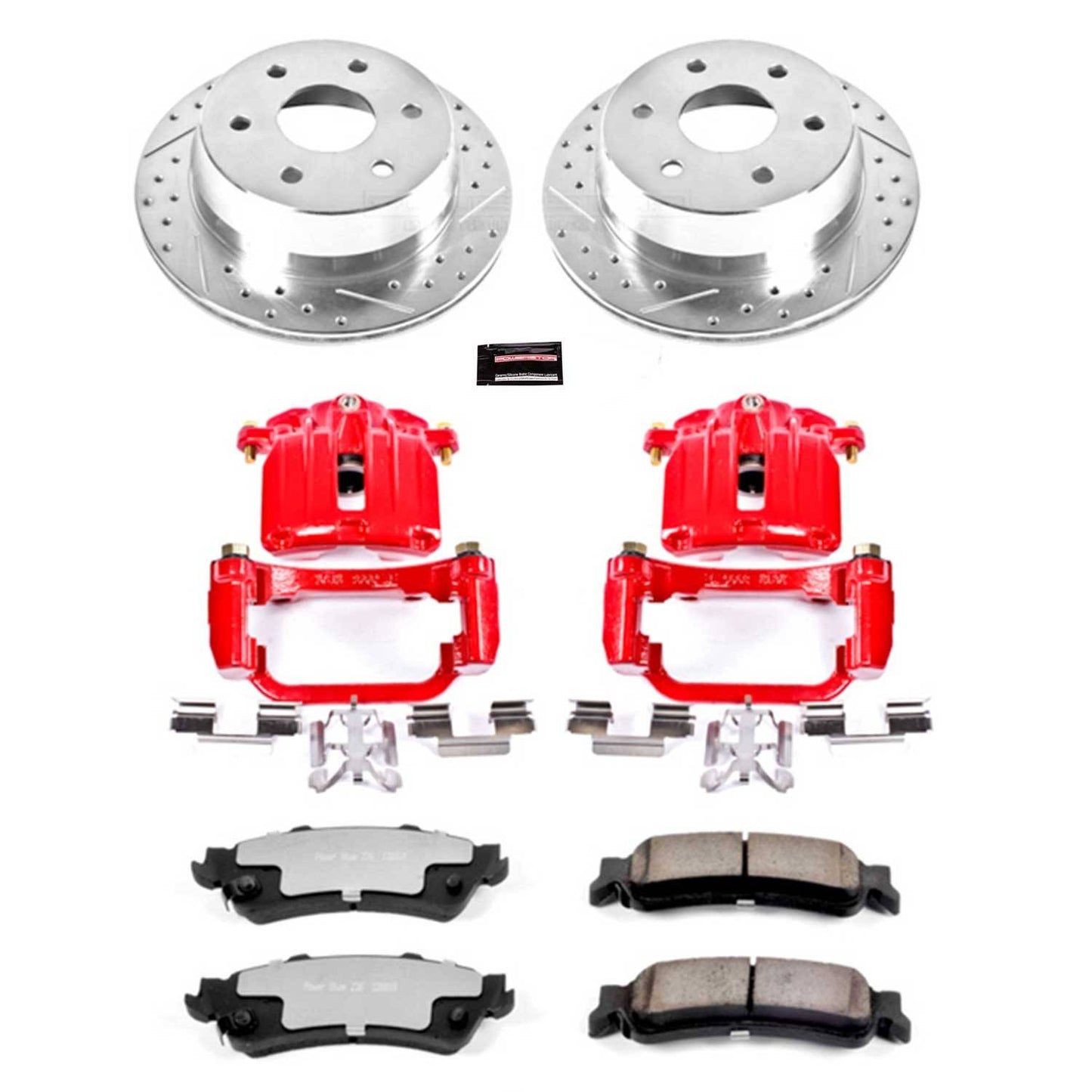 PowerStop Power Stop 03-06 Chevrolet Silverado 1500 Rear Z36 Truck & Tow Brake Kit w/Calipers KC2018A-36