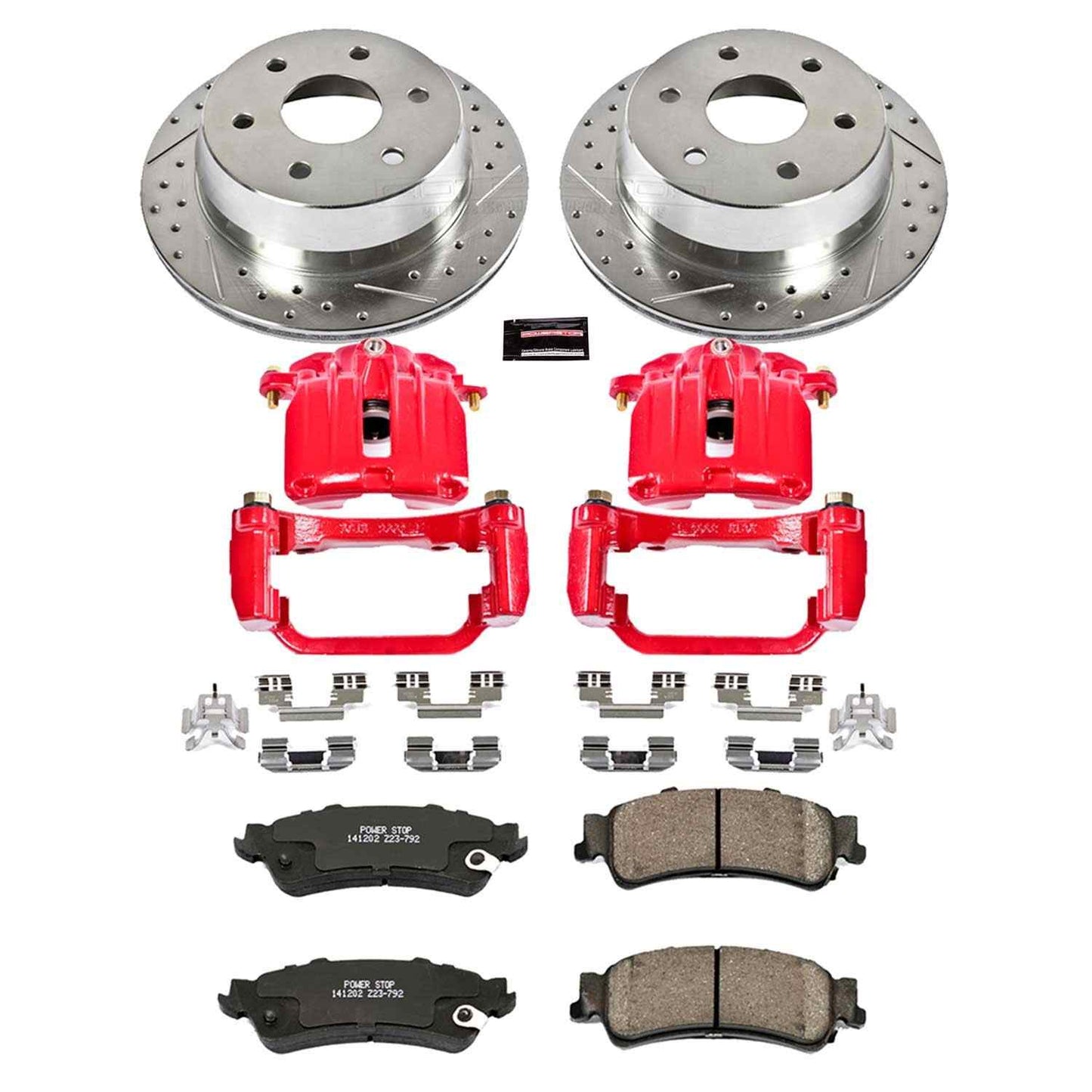 PowerStop Power Stop 03-06 Chevrolet Silverado 1500 Z23 Evolution Kit w/ Calipers - Rear KC2018A
