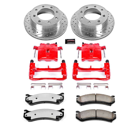 PowerStop Power Stop 02-06 Chevrolet Avalanche 2500 Rear Z36 Truck & Tow Brake Kit w/Calipers KC2041-36