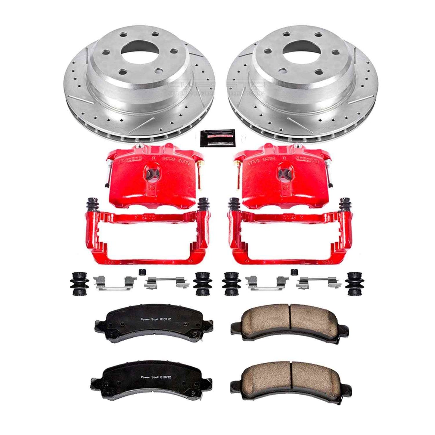 PowerStop Power Stop 03-06 Cadillac Escalade Z23 Evolution Kit w/ Calipers - Rear KC2047