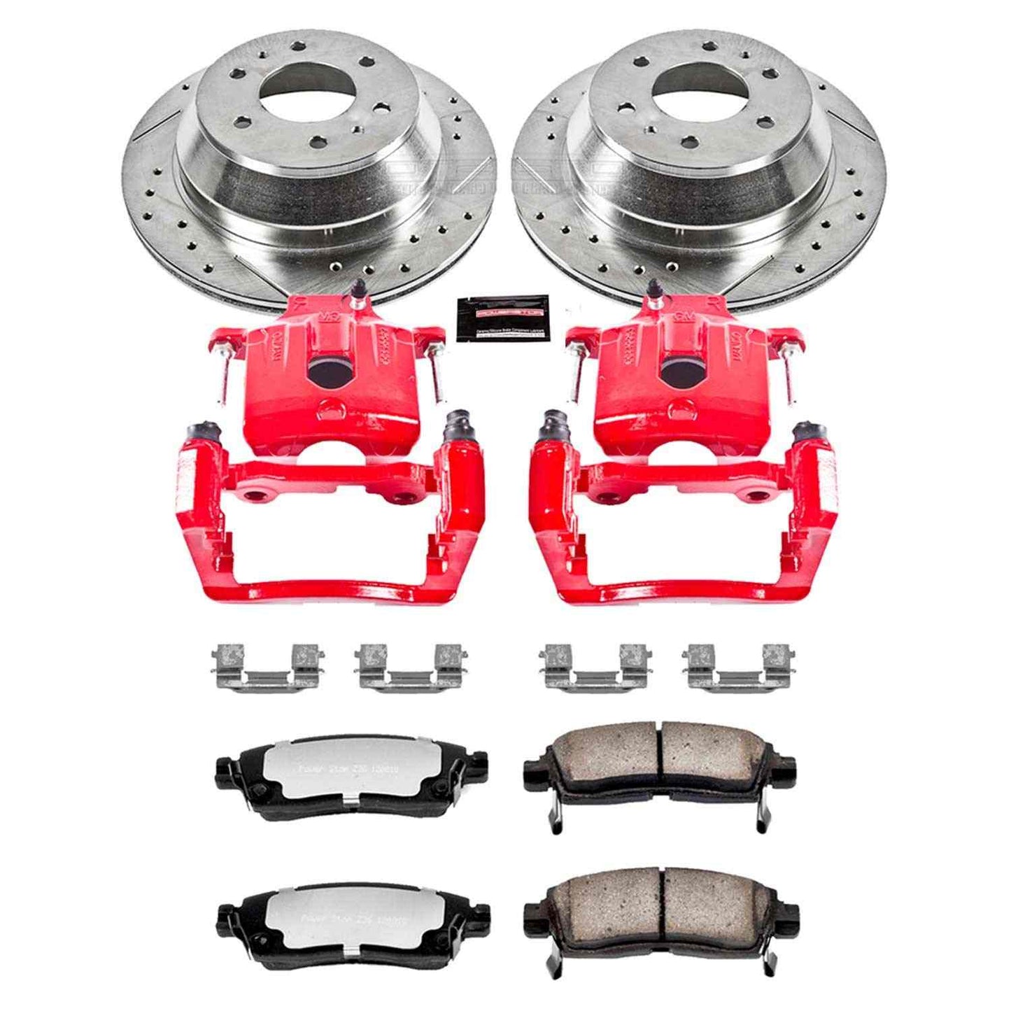 PowerStop Power Stop 04-07 Buick Rainier Rear Z36 Truck & Tow Brake Kit w/Calipers KC2050-36
