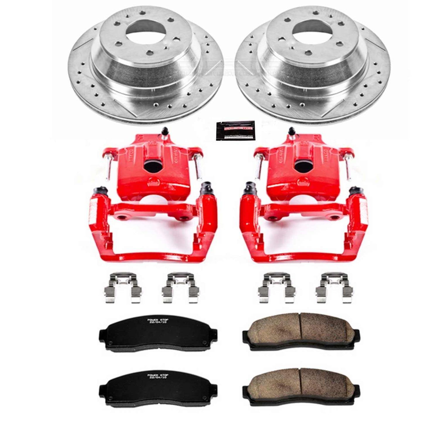 PowerStop Power Stop 04-07 Buick Rainier Z23 Evolution Kit w/ Calipers - Rear KC2050
