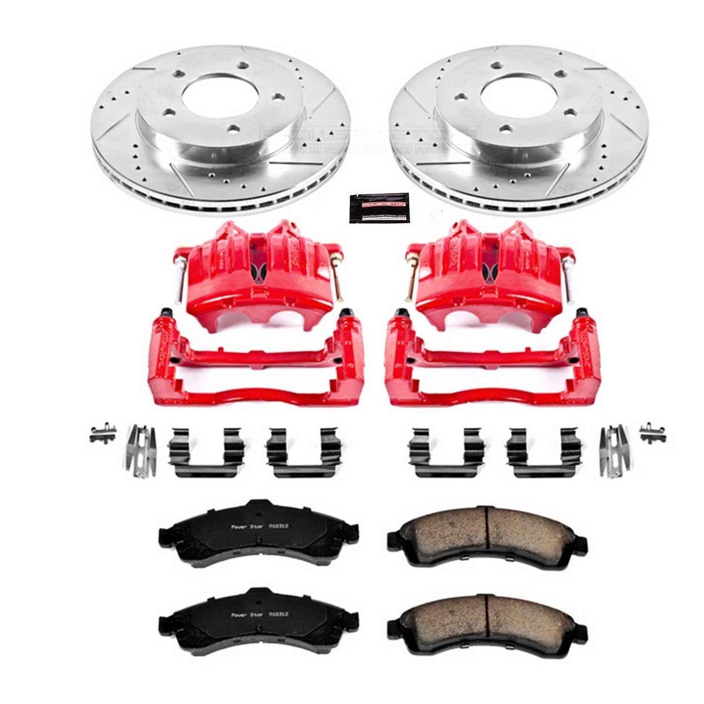 PowerStop Power Stop 04-05 Buick Rainier Z23 Evolution Kit w/ Calipers - Front KC2057