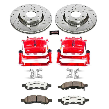 PowerStop Power Stop 06-07 Buick Rainier Front Z26 Street Warrior Brake Kit w/Calipers KC2059-26