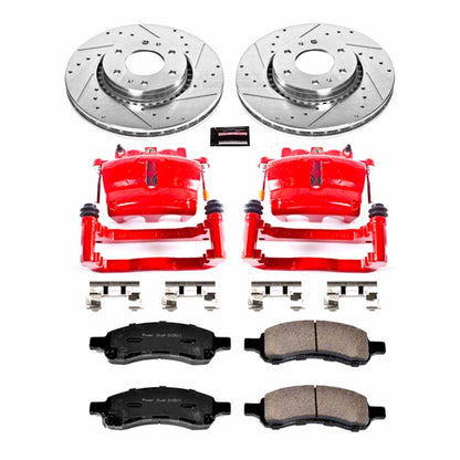 PowerStop Power Stop 06-07 Buick Rainier Z23 Evolution Kit w/ Calipers - Front KC2059