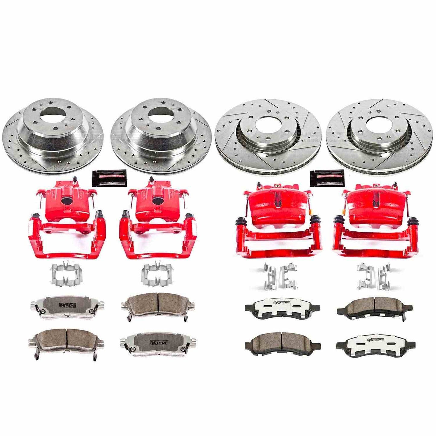 PowerStop Power Stop 06-07 Buick Rainier Z26 Street Kit w/ Calipers - Front and Rear KC2060-26
