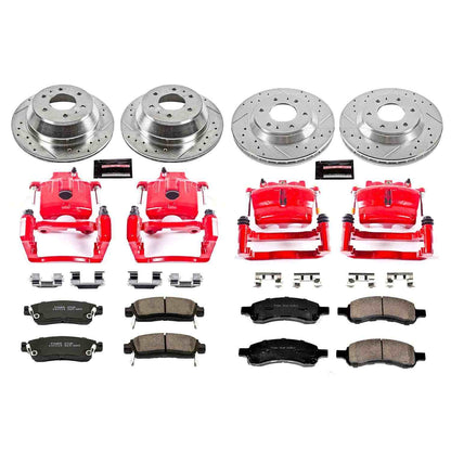 PowerStop Power Stop 06-07 Buick Rainier Z23 Evolution Kit w/ Calipers - Front and Rear KC2060