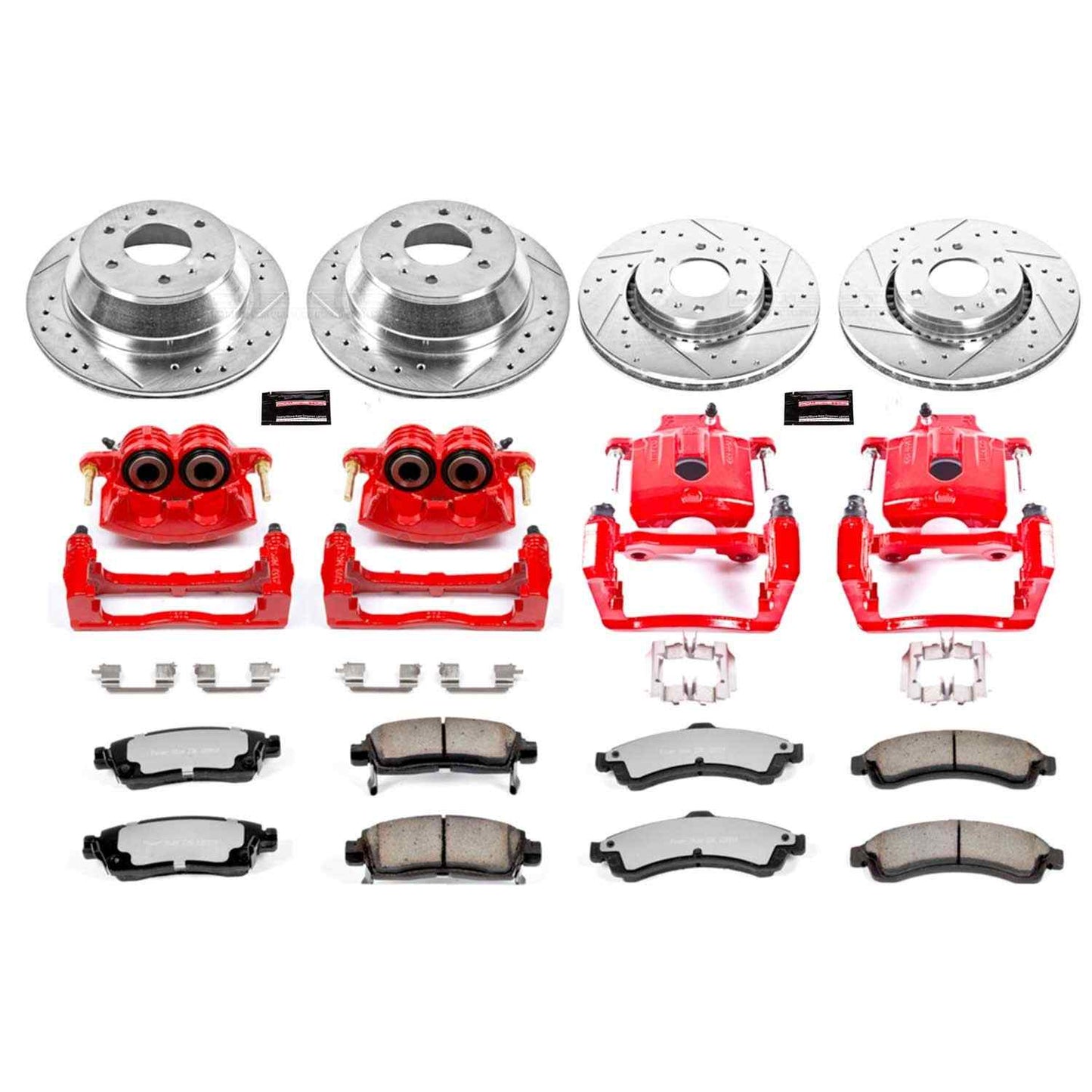 PowerStop Power Stop 04-05 Buick Rainier Z36 Truck and Tow Kit w/ Calipers - Front and Rear KC2062-36