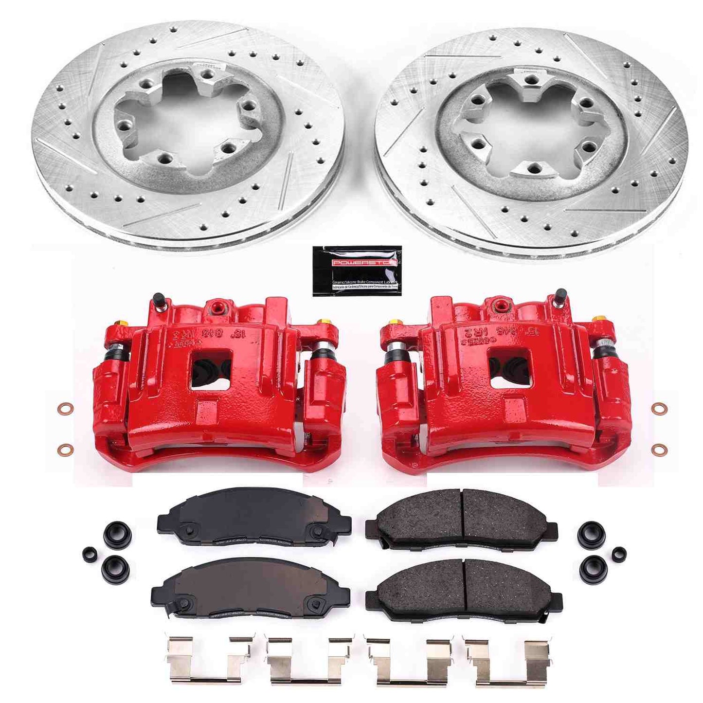PowerStop Power Stop 04-08 Chevrolet Colorado Z23 Evolution Kit w/ Calipers - Front KC2066
