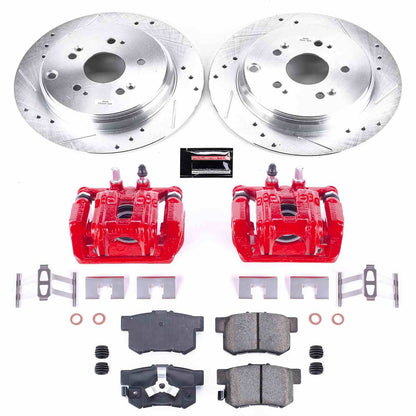 PowerStop Power Stop 05-06 Honda CR-V Z23 Evolution Kit w/ Calipers - Rear KC206A