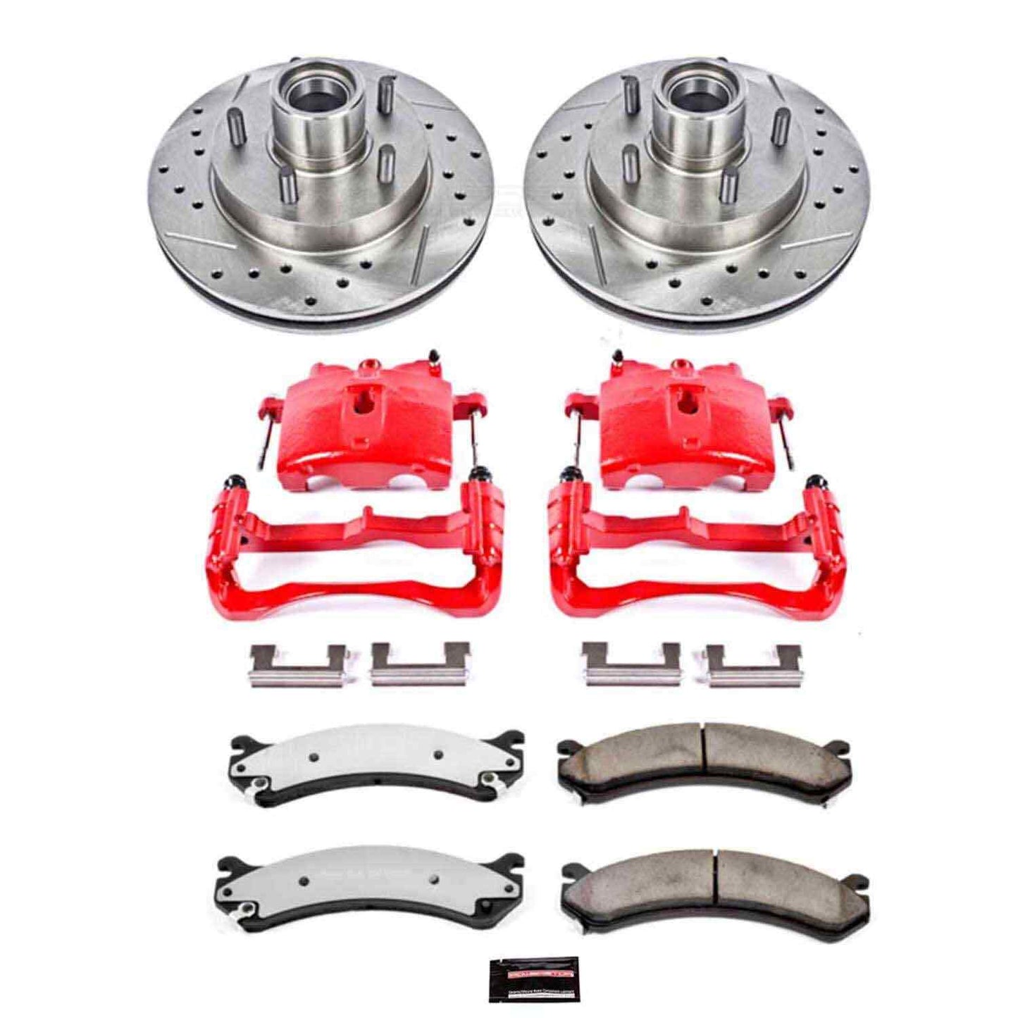 PowerStop Power Stop 02-04 Chevrolet Avalanche 2500 Front Z36 Truck & Tow Brake Kit w/Calipers KC2071-36
