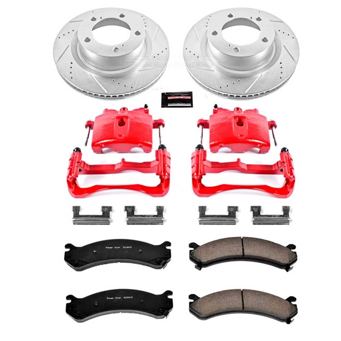 PowerStop Power Stop 02-04 Chevrolet Avalanche 2500 Z23 Evolution Kit w/ Calipers - Front KC2071