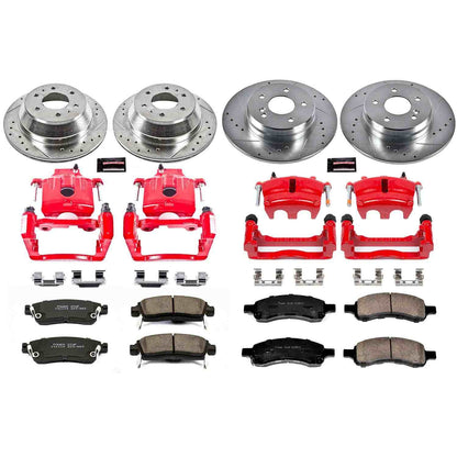 PowerStop Power Stop 06-07 Buick Rainier Z23 Evolution Kit w/ Calipers - Front and Rear KC2085B