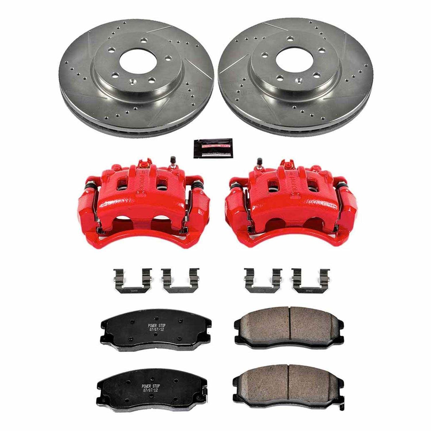 PowerStop Power Stop 12-15 Chevrolet Captiva Sport Z23 Evolution Kit w/ Calipers - Front KC2090
