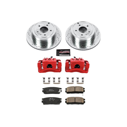 PowerStop Power Stop 12-15 Chevrolet Captiva Sport Z23 Evolution Kit w/ Calipers - Rear KC2092