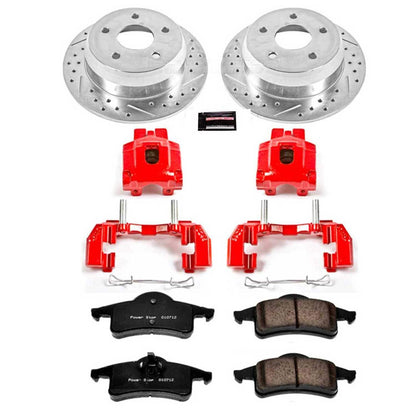 PowerStop Power Stop 99-04 Jeep Grand Cherokee Z23 Evolution Kit w/ Calipers - Rear KC2151