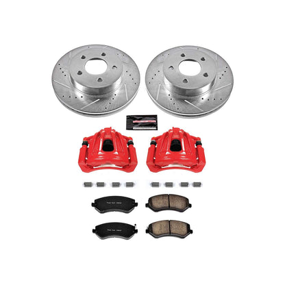 PowerStop Power Stop 02-07 Jeep Liberty Z23 Evolution Kit w/ Calipers - Front KC2160