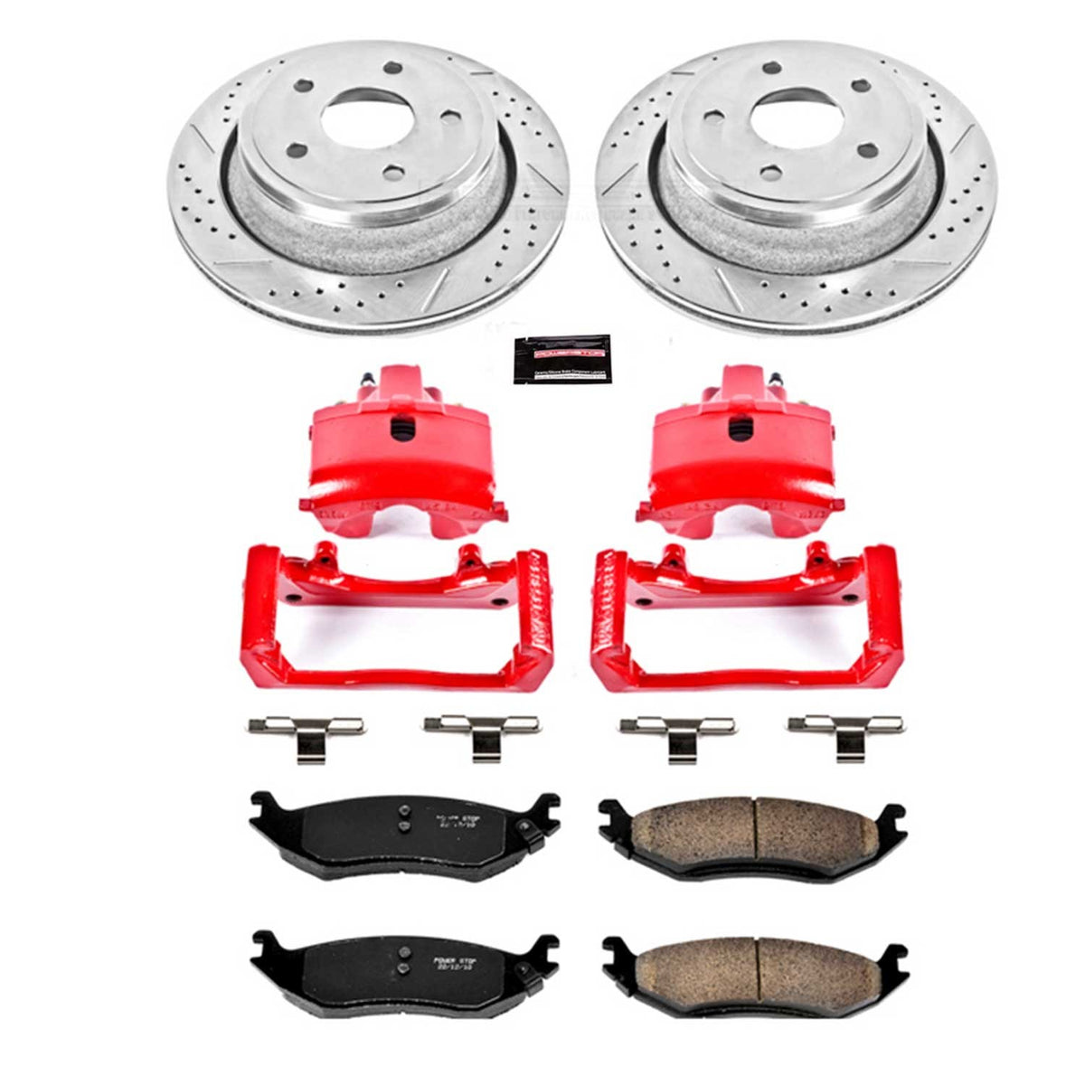 PowerStop Power Stop 07-09 Chrysler Aspen Z23 Evolution Kit w/ Calipers - Rear KC2172