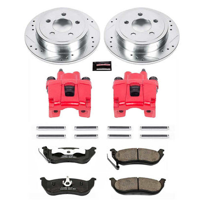 PowerStop Power Stop 03-07 Jeep Liberty Z23 Evolution Kit w/ Calipers - Rear KC2197