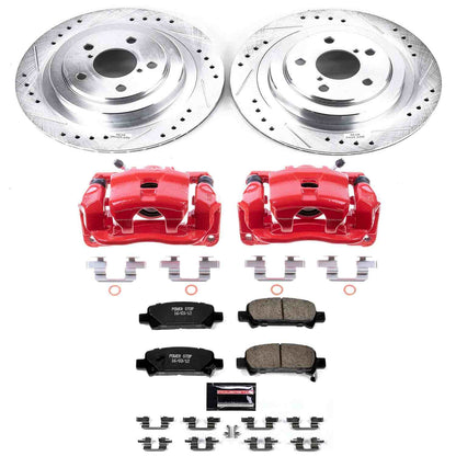PowerStop Power Stop 05-09 Subaru Legacy Z23 Evolution Kit w/ Calipers - Rear KC219