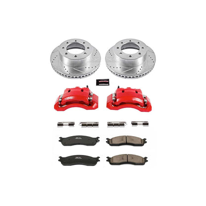 PowerStop Power Stop 06-08 Dodge Ram 1500 Z23 Evolution Kit w/ Calipers - Front KC2203