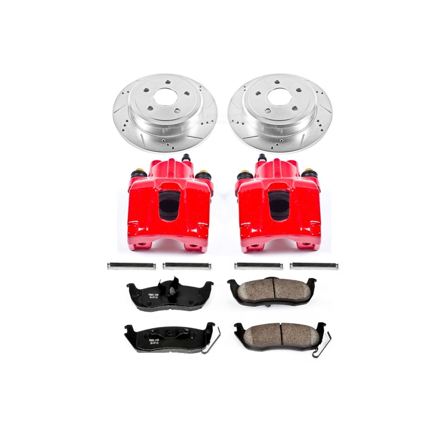 PowerStop Power Stop 06-10 Jeep Commander Z23 Evolution Kit w/ Calipers - Rear KC2221