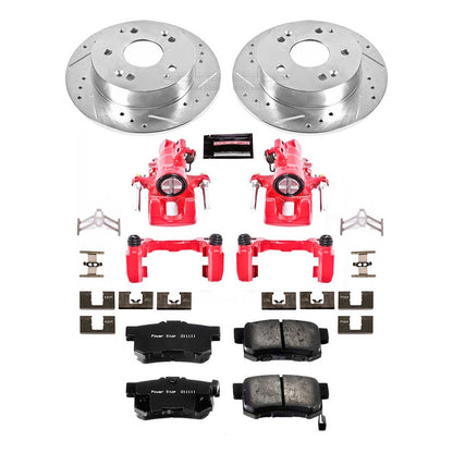 PowerStop Power Stop 02-06 Acura RSX Z23 Evolution Kit w/ Calipers - Rear KC2270A