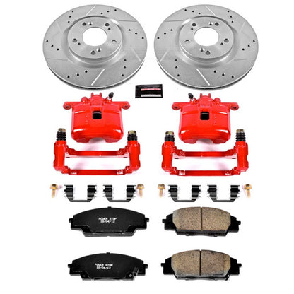 PowerStop Power Stop 00-09 Honda S2000 Z23 Evolution Kit w/ Calipers - Front KC2276