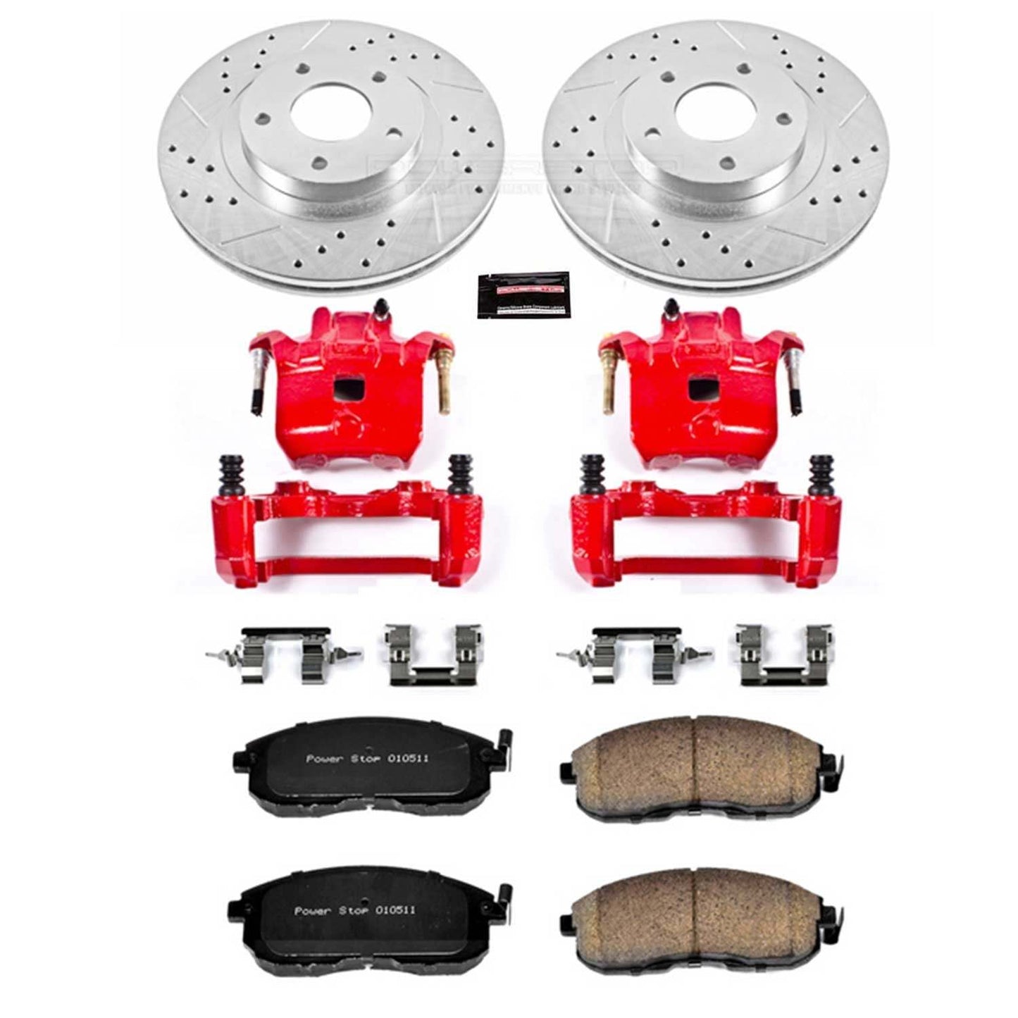 PowerStop Power Stop 02-04 Infiniti I35 Z23 Evolution Kit w/ Calipers - Front KC2282
