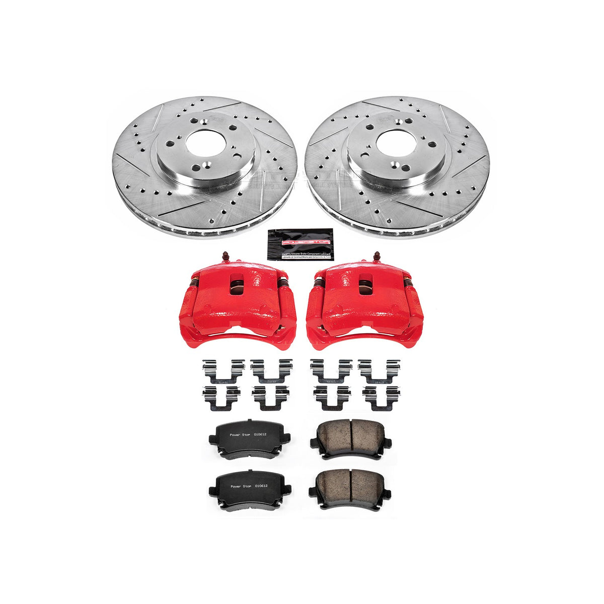 PowerStop Power Stop 01-02 Acura MDX Z23 Evolution Kit w/ Calipers - Front KC2299