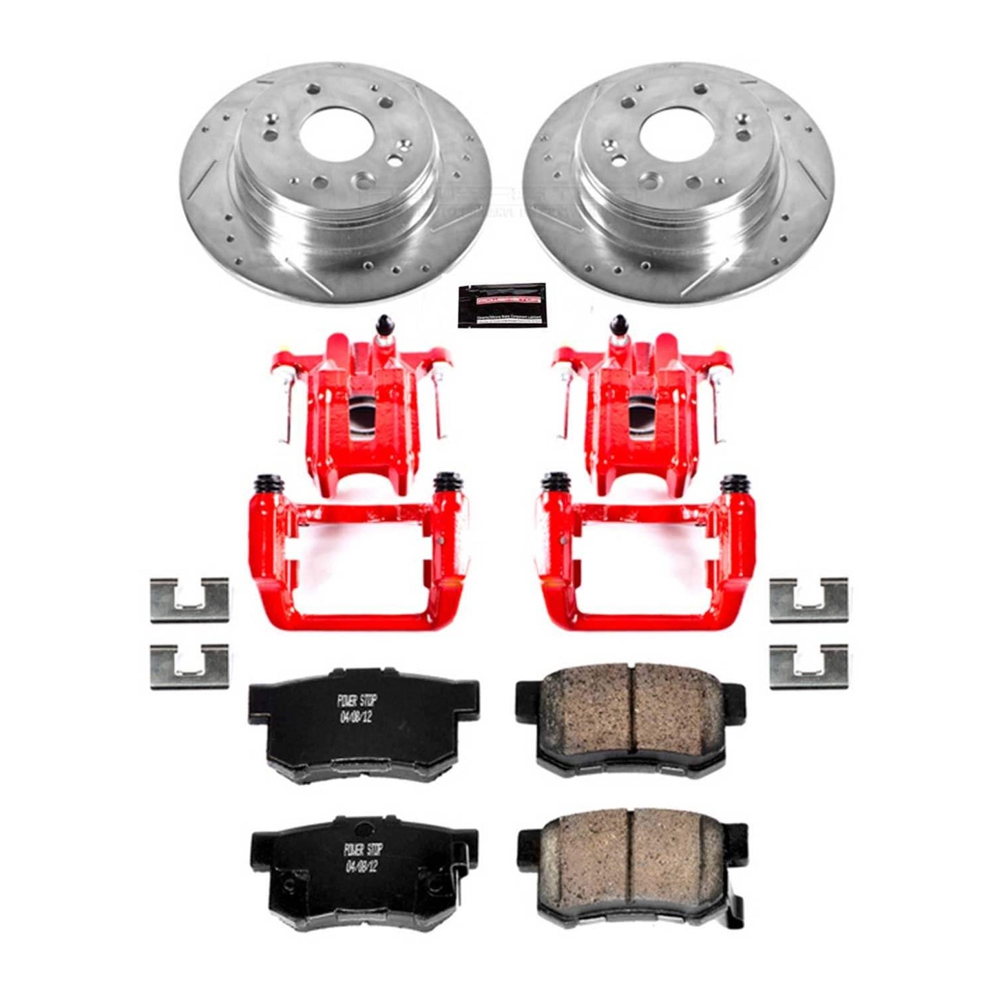 PowerStop Power Stop 99-03 Acura TL Z23 Evolution Kit w/ Calipers - Rear KC2308