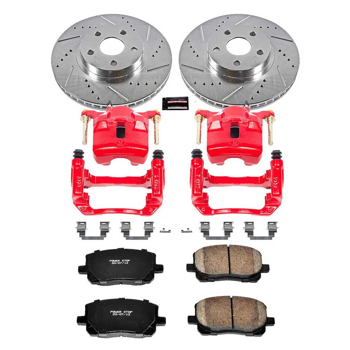 PowerStop Power Stop 03-08 Pontiac Vibe Z23 Evolution Kit w/ Calipers - Front KC2316
