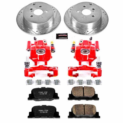PowerStop Power Stop 05-10 Scion tC Z23 Evolution Kit w/ Calipers - Rear KC2319