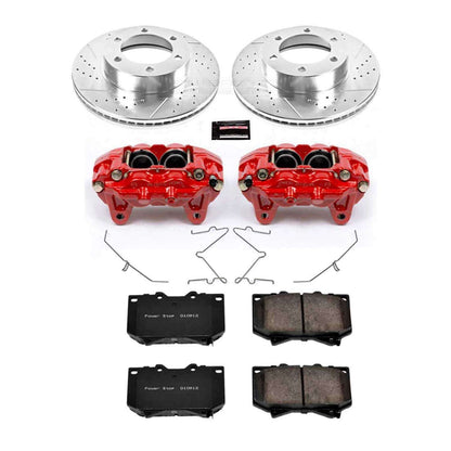 PowerStop Power Stop 01-02 Toyota Sequoia Z23 Evolution Kit w/ Calipers - Front KC2323