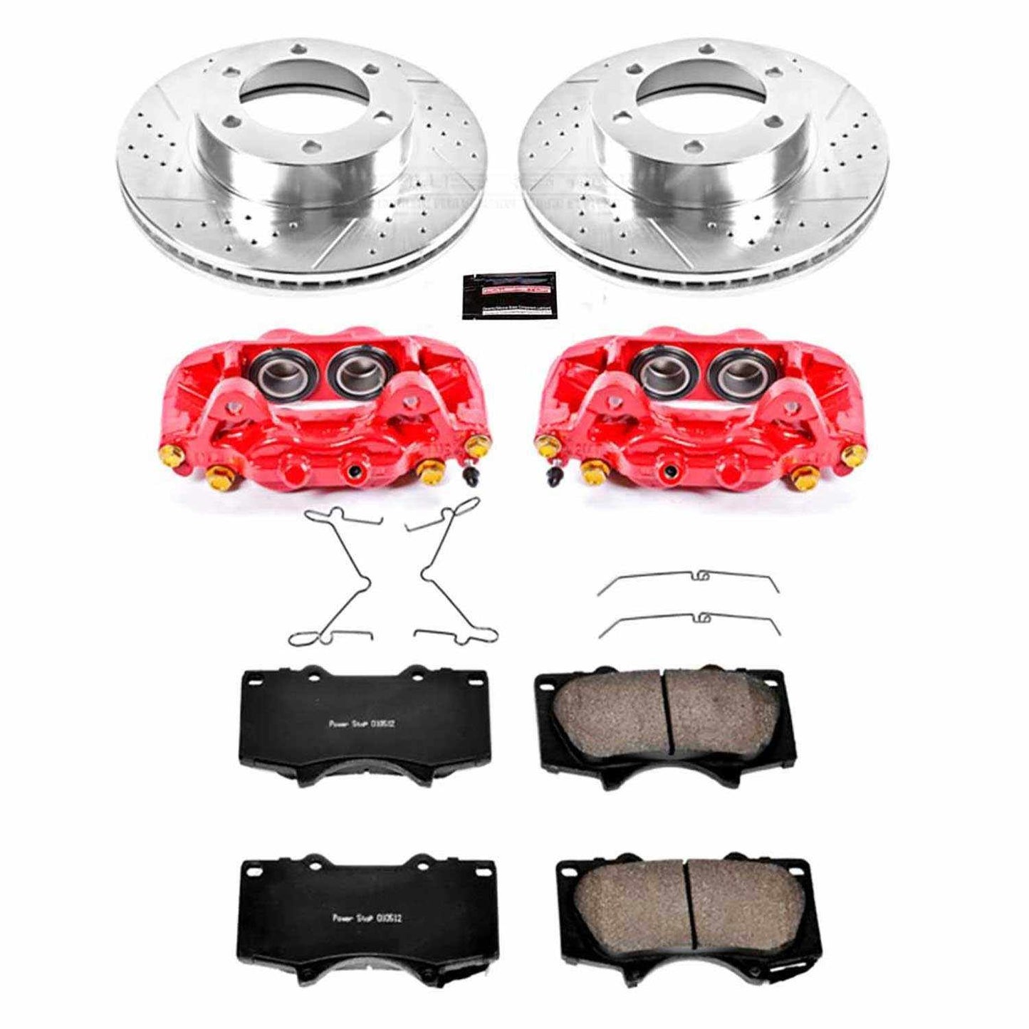 PowerStop Power Stop 01-07 Toyota Sequoia Z23 Evolution Kit w/ Calipers - Front KC2324