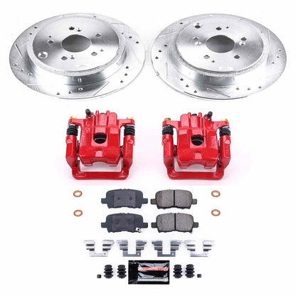 PowerStop Power Stop 01-06 Acura MDX Z23 Evolution Kit w/ Calipers - Rear KC2382