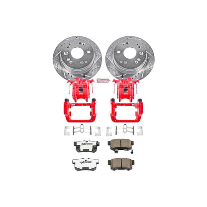 PowerStop Power Stop 01-03 Acura CL Rear Z26 Street Warrior Brake Kit w/Calipers KC2383-26