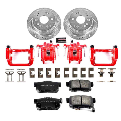 PowerStop Power Stop 01-03 Acura CL Z23 Evolution Kit w/ Calipers - Rear KC2383