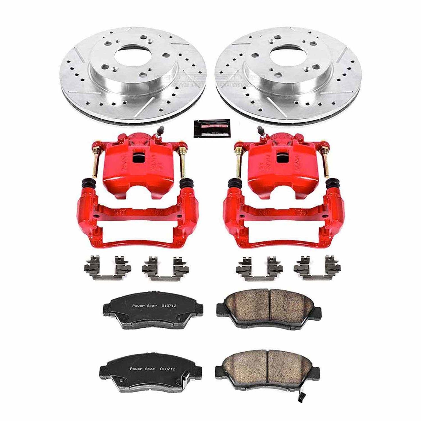 PowerStop Power Stop 02-06 Acura RSX Z23 Evolution Kit w/ Calipers - Front KC2386