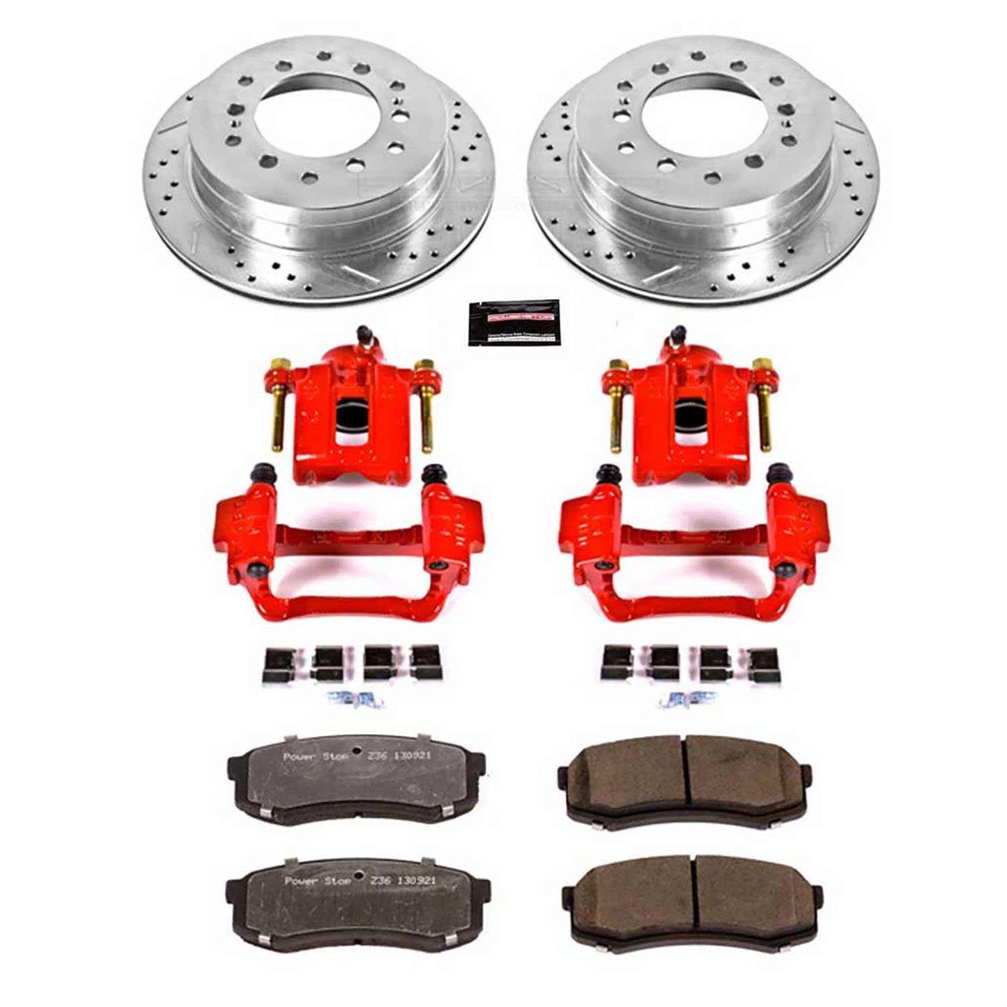 PowerStop Power Stop 03-09 Lexus GX470 Rear Z36 Truck & Tow Brake Kit w/Calipers KC2405-36