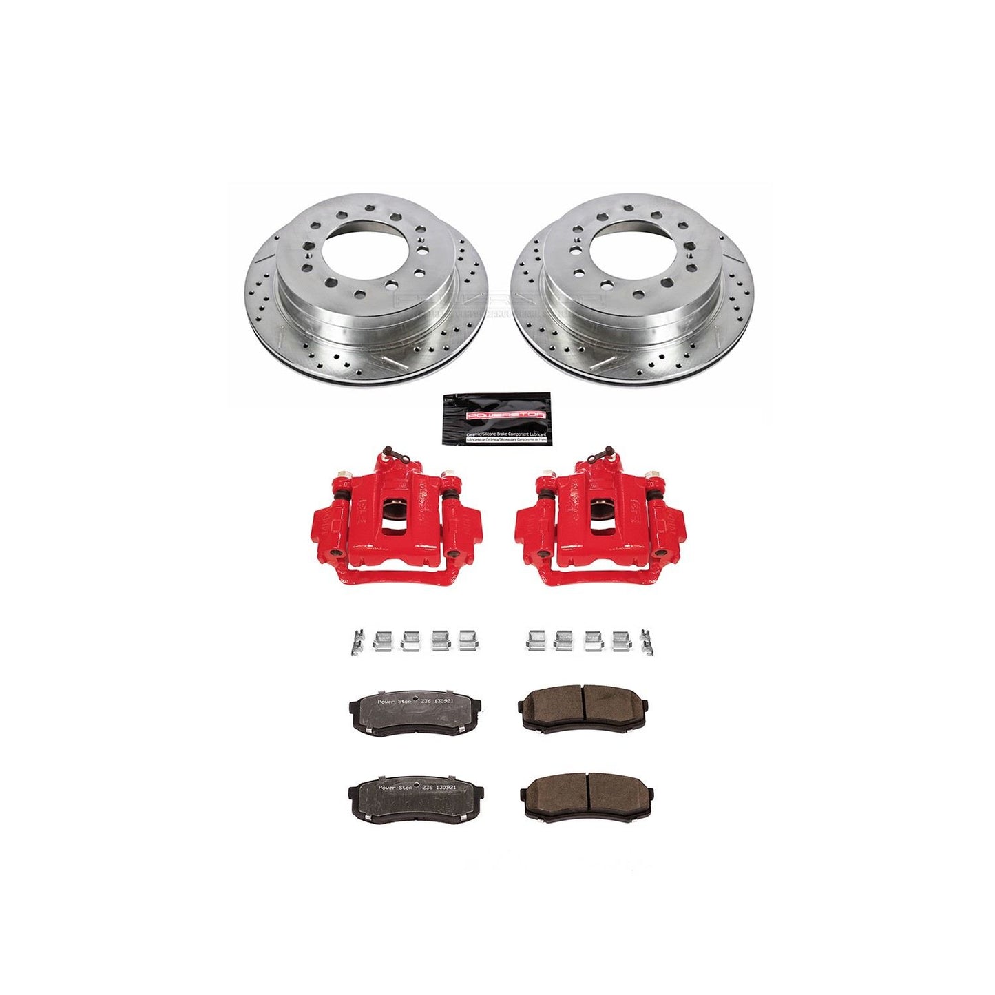PowerStop Power Stop 03-09 Toyota 4Runner Rear Z36 Truck & Tow Brake Kit w/Calipers KC2405A-36