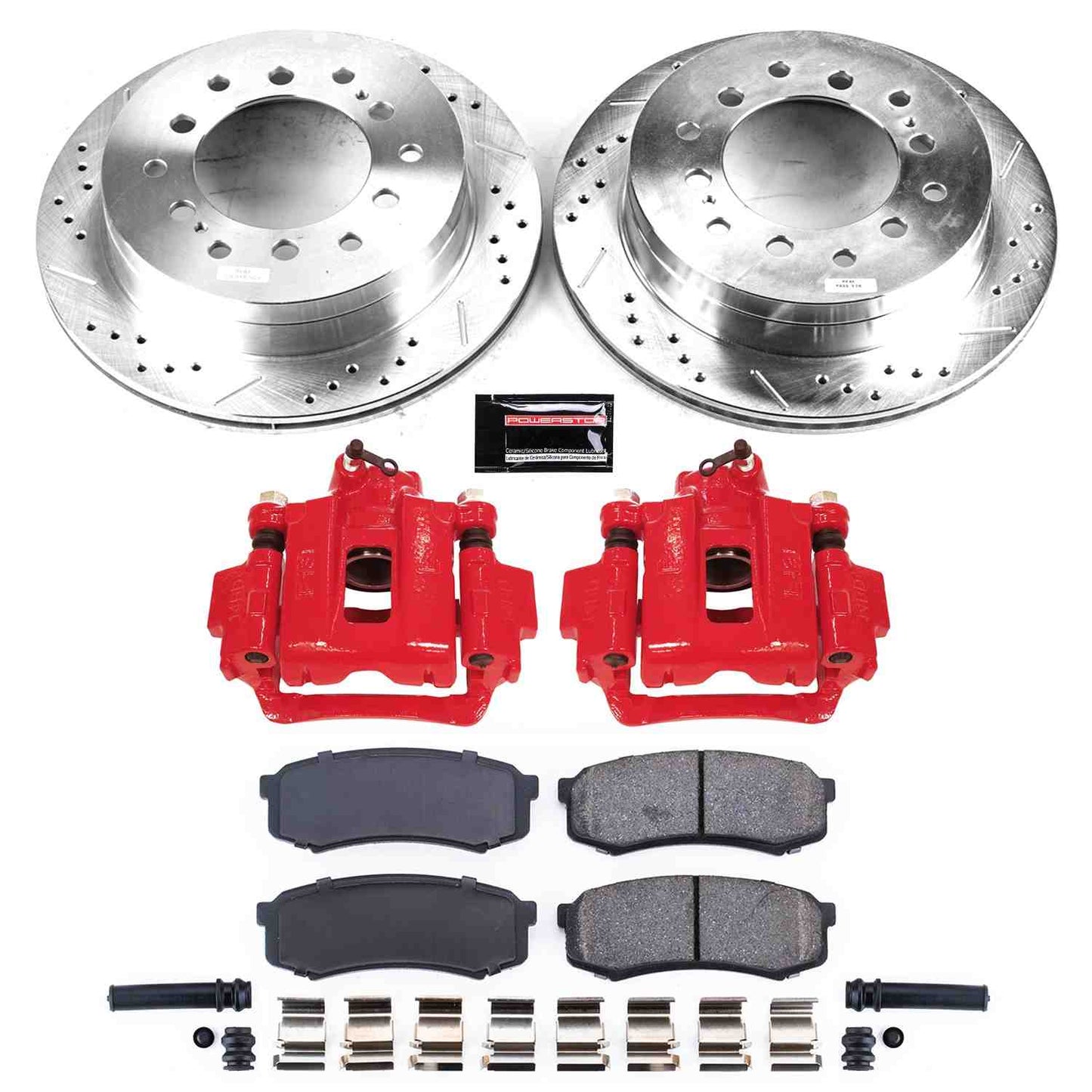 PowerStop Power Stop 03-09 Toyota 4Runner Z23 Evolution Kit w/ Calipers - Rear KC2405A