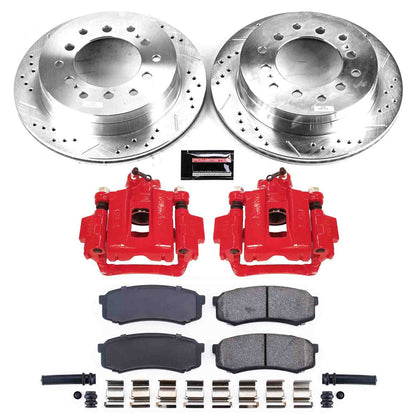 PowerStop Power Stop 03-09 Toyota 4Runner Z23 Evolution Kit w/ Calipers - Rear KC2405A