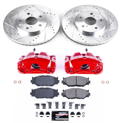 PowerStop Power Stop 06-15 Lexus IS250 Z23 Evolution Kit w/ Calipers - Front KC2406