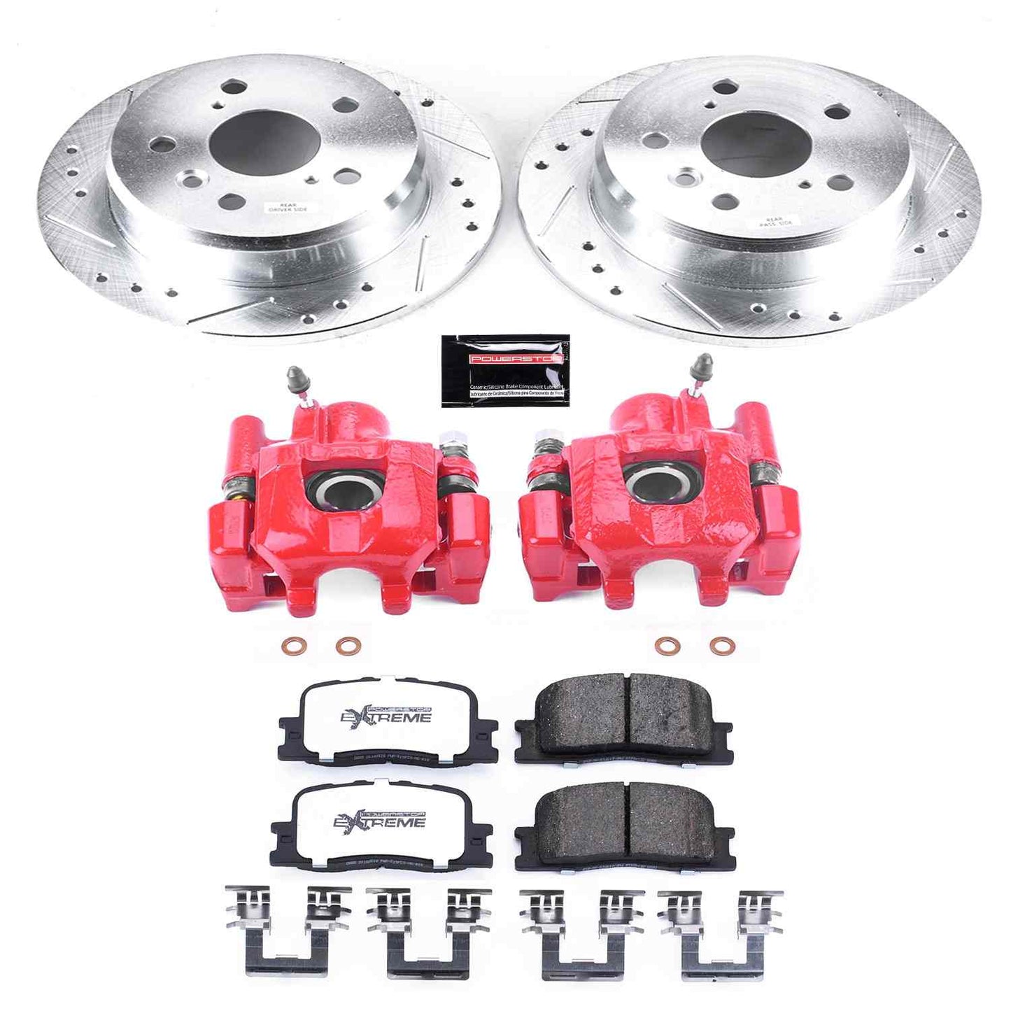 PowerStop Power Stop 02-03 Lexus ES300 Rear Z36 Truck & Tow Brake Kit w/Calipers KC2418-36